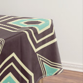 五角形の層状パターン テーブルクロス (インサイチュ)