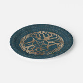 五角形を持つ三月の女神 ペーパープレート (アングル)