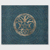 五角形を持つ三月の女神 ラッピングペーパー (フラット)