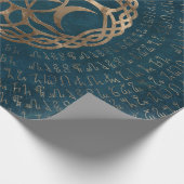 五角形を持つ三月の女神 ラッピングペーパー (角)