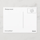 五角形モザイク ポストカード (裏面)