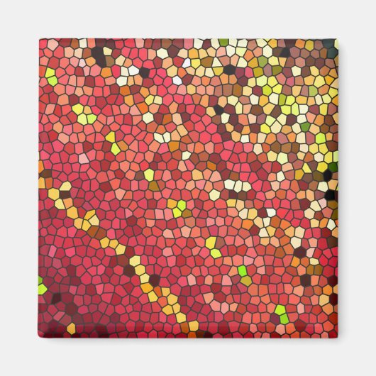 五角形モザイク マグネット (正面)