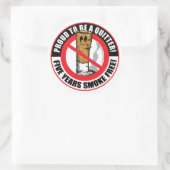 五誇りを持った年の歳月 ラウンドシール (バッグ)