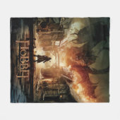 五軍の戦いを妨害した™ フリースブランケット (正面(横))