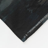 五軍の戦いを妨害した™ フリースブランケット (角)