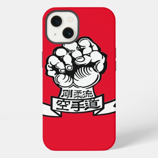 五重流拳アップル iPhoneケース (裏面)