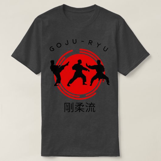 五重流空手武術アーツ日本の Tシャツ (デザイン正面)
