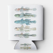 五頭の魚 缶クーラー (裏面)