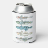 五頭の魚 缶クーラー (缶裏面)