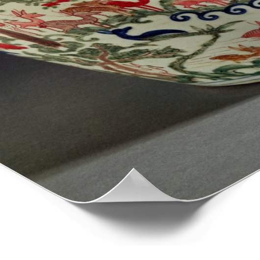 五飾色の大壺 ポスター (角)