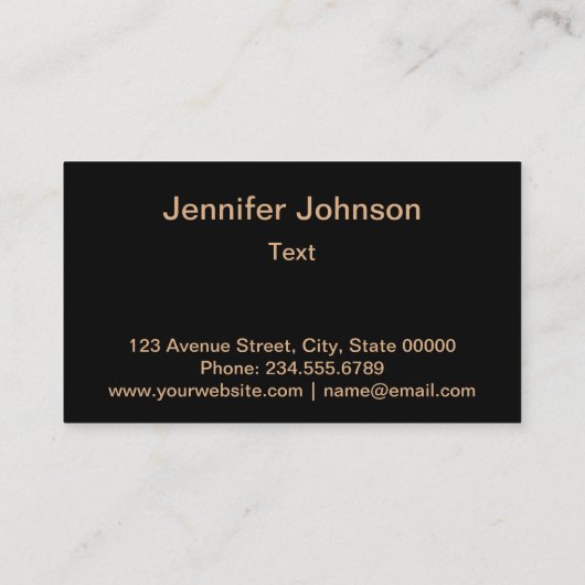 (五)多角形パーソナライズされた、幾何学的 名刺 (裏面)