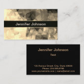 （五）多角形パーソナライズされた、幾何学的 名刺 (正面/裏面)