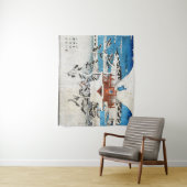 井の頭池浮世弁財天積雪 タペストリー (インサイチュ)