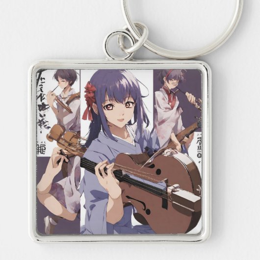 井上 綾音（いのうえ あやね）オリジナルキーホルダー キーホルダー (正面)