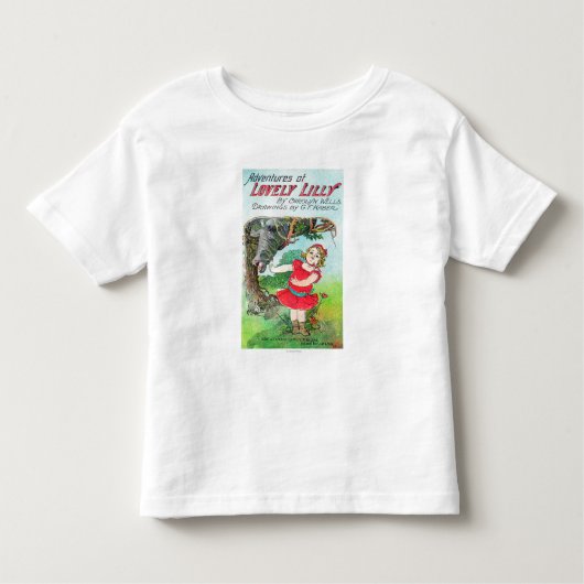 井戸およびKaber著美しいLillyの冒険 トドラーTシャツ (正面)