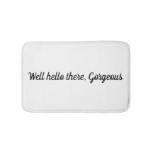 井戸こんにちはそこに、豪華なバス・マット