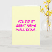 井戸によってされるカード カード (黄色い花)