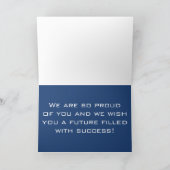 井戸によってされる挨拶状 カード (内部)