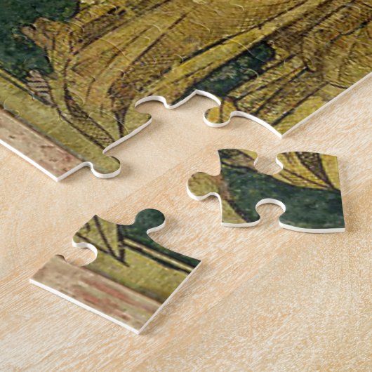 井戸のイエス・キリストそしてサマリア人の女性 ジグソーパズル (側面)