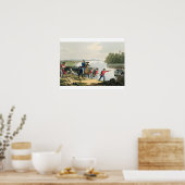 井戸の公爵が決めたウォータールーの戦い ポスター (キッチン)