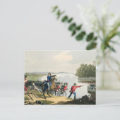 井戸の公爵が決めたウォータールーの戦い ポストカード (スタンド正面)