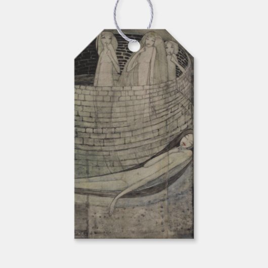 井戸の底に真理がある ギフトタグ (正面)