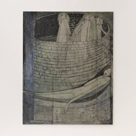 井戸の底に真理がある ジグソーパズル (縦)