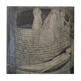 井戸の底に真理がある タイル