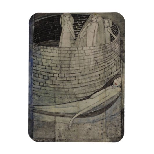 井戸の底に真理がある マグネット (縦)