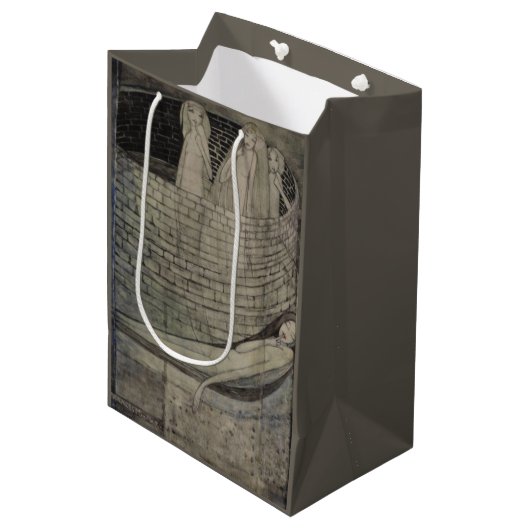 井戸の底に真理がある ミディアムペーパーバッグ (正面アングル)