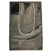 井戸の底に真理がある ミディアムペーパーバッグ (裏面)