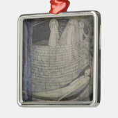 井戸の底に真理がある メタルオーナメント (左)