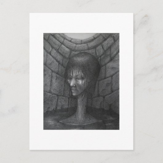 井戸の底 ポストカード (正面)