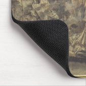 井戸のEliezerそしてレベッカ マウスパッド (コーナー)