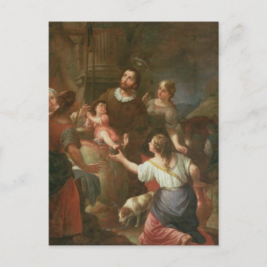 井戸のSt. Isidoreおよび奇跡 ポストカード (正面)