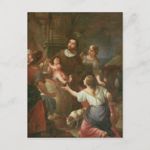 井戸のSt. Isidoreおよび奇跡 ポストカード