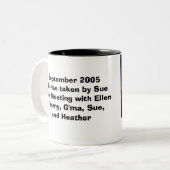 井戸はメイン9-05の井戸を浜に引き上げます、メイン、Se…浜に引き上げます ツートーンマグカップ (正面左)