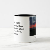 井戸はメイン9-05の井戸を浜に引き上げます、メイン、Se…浜に引き上げます ツートーンマグカップ (中央)