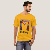 井戸は底なしのダイバーのTシャツをつるしました Tシャツ (正面フル)