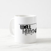 井戸は楕円形のマグをつるしました コーヒーマグカップ (正面左)