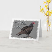 井戸をすぐに得て下さい-私は待ってもいいです カード (黄色い花)