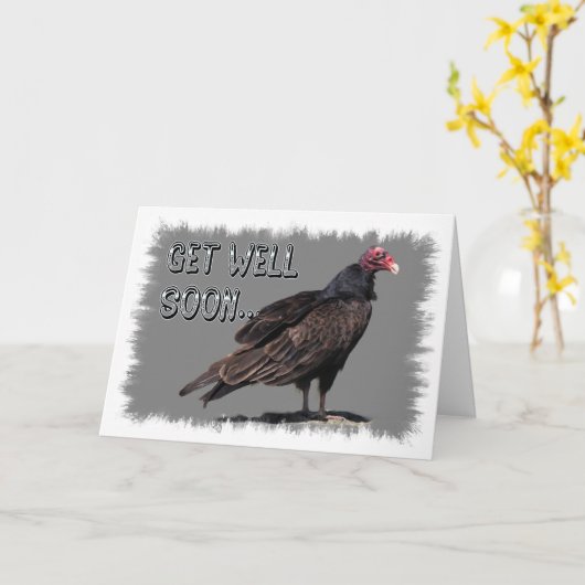 井戸をすぐに得て下さい-私は待ってもいいです カード (黄色い花)