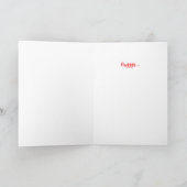 井戸を、テディー・ベアの挨拶状すぐに得て下さい カード (内部)