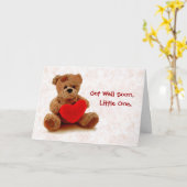 井戸を、小さい1すぐに得て下さい カード (黄色い花)