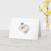 井戸を、頭脳すぐに得て下さい カード (黄色い花)