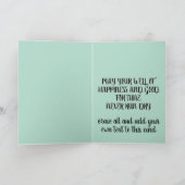 井戸掘り作業員 石油井戸 1890年代 ヴィンテージ写真 シーズンカード (内部)