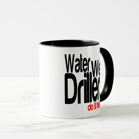 井戸掘り機の方が好い マグカップ (正面右)