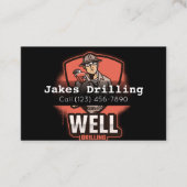 井戸掘広告り会社 名刺 (正面)