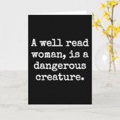 井戸読の女は危ない カード (黄色い花)