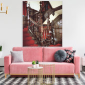 井戸階段c.1600 キャンバスプリント (インサイチュ (リビング))